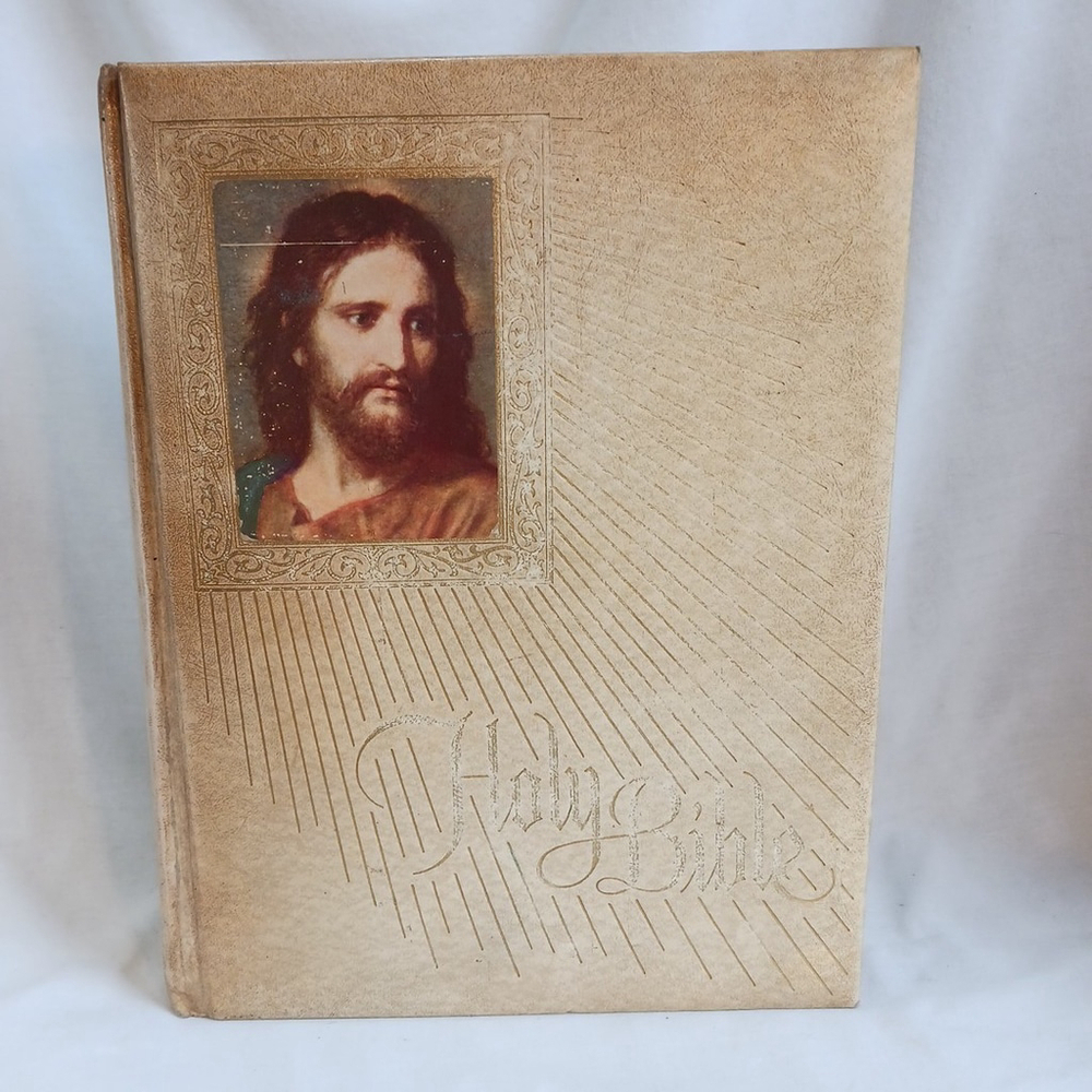 Holy Bible Fireside Family Edition Catholic 1971 1972